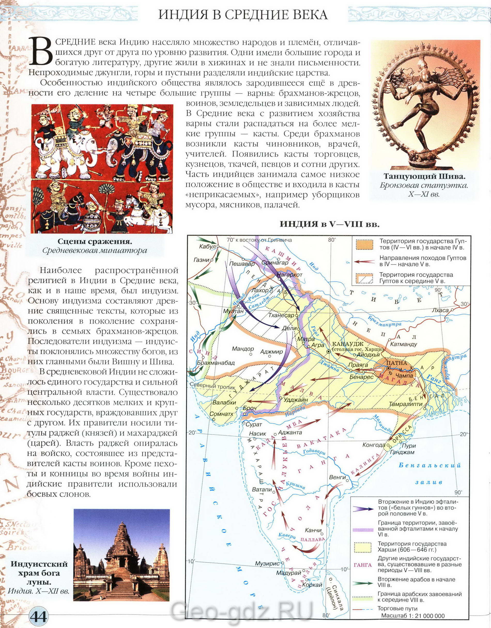 Индия в средние века