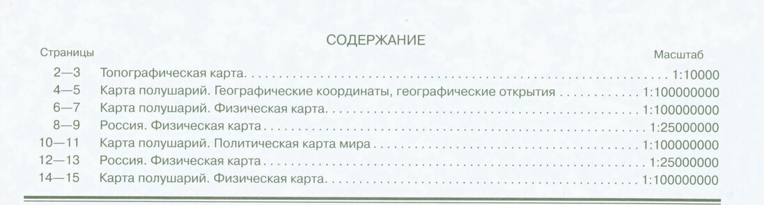 Контурные карты с заданиями "Начальный курс географии" содержание 6 класс издательство АСТ-Пресс гдз