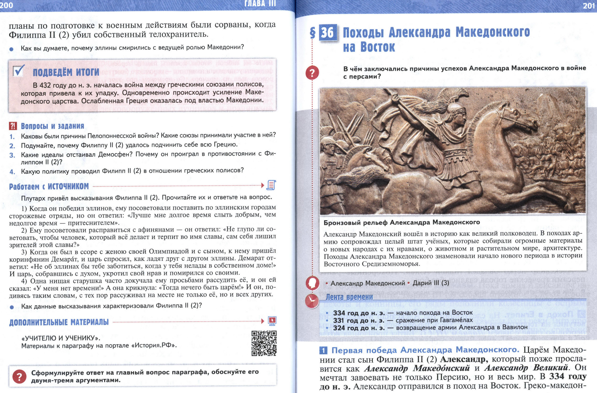§35 страница 200-201 учебник по истории Древнего мира для 5 класса, авторы Мединский, Чубарьян.