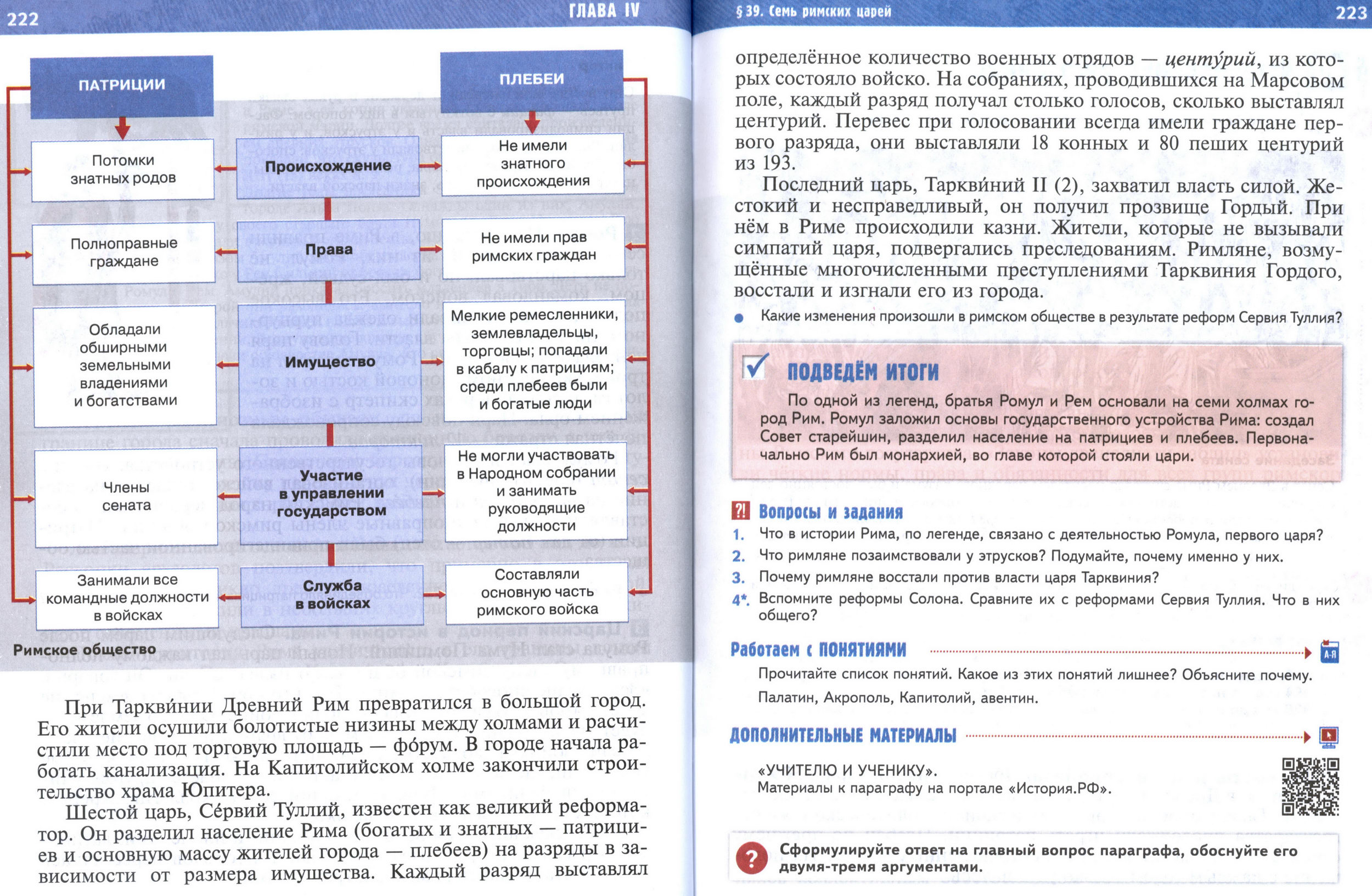 §39 страница 222-223 учебник по истории Древнего мира для 5 класса, авторы Мединский, Чубарьян.