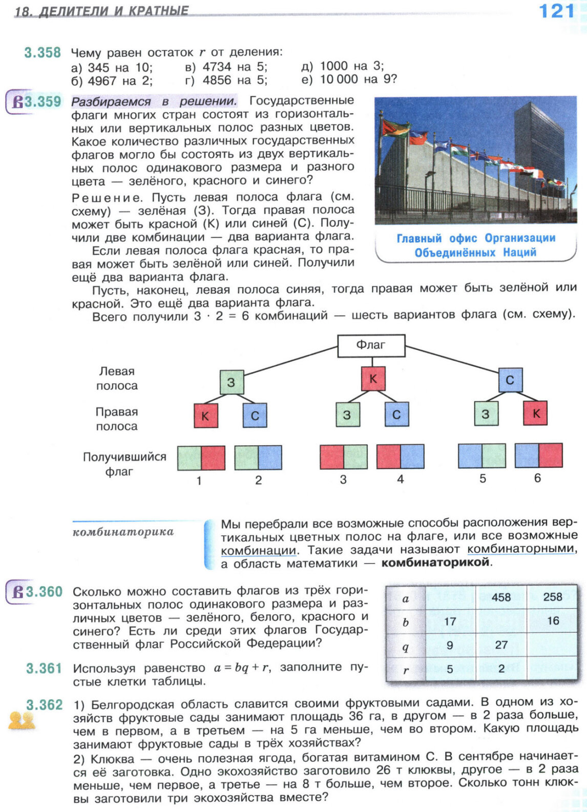 Страница 121 учебника по математике для 5 класса, 1 часть, Виленкин